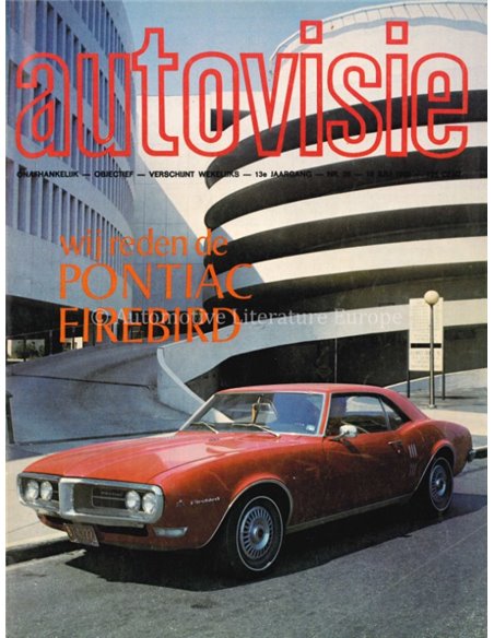 1968 AUTOVISIE MAGAZINE 29 NEDERLANDS