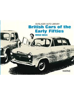 BRITISH CARS OF THE EARLY FIFTIES - OLYSLAGER - BOOK