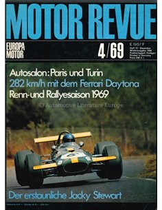 1969 MOTOR REVUE MAGAZINE 4 DUITS