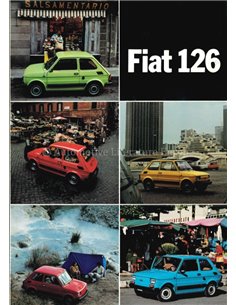 1978 FIAT 126 PERSONAL PROSPEKT FRANZÖSISCH