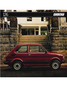 1983 FIAT 126 BROCHURE ENGELS
