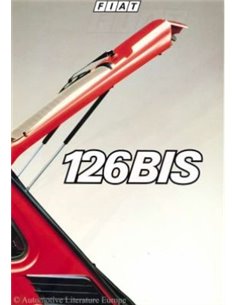 1990 FIAT 126 BIS BROCHURE ITALIAANS