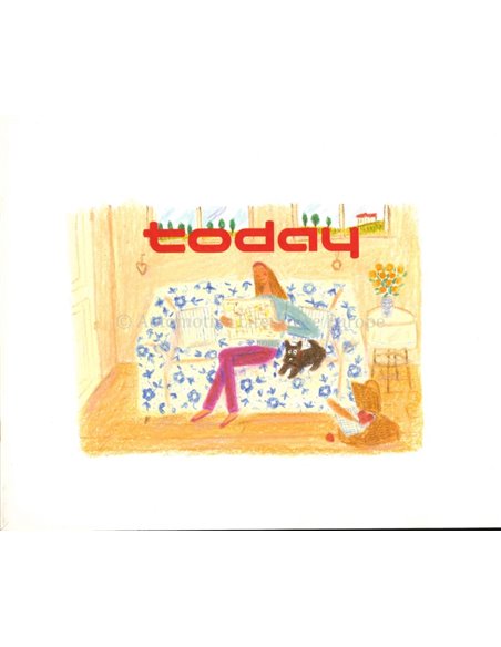 1994 HONDA TODAY BROCHURE JAPANISH