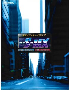 2000 HONDA S-MX BROCHURE JAPANESE