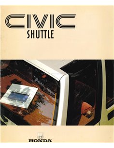 1985 HONDA CIVIC SHUTTLE BROCHURE JAPANS