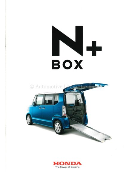 2014 HONDA N+ BOX BROCHURE JAPANESE