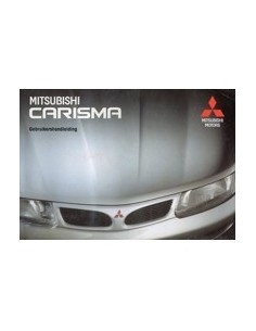 1997 MITSUBISHI CARISMA INSTRUCTIEBOEKJE NEDERLANDS