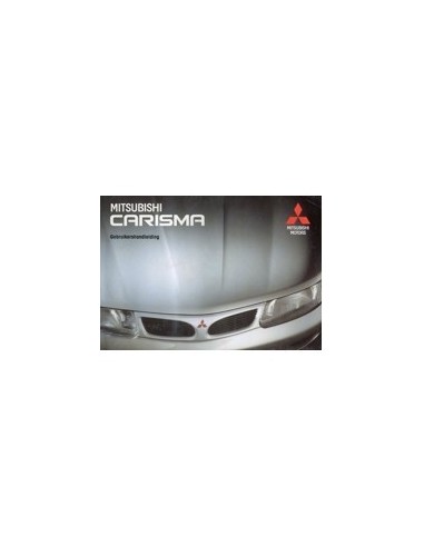 1997 MITSUBISHI CARISMA INSTRUCTIEBOEKJE NEDERLANDS