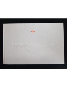 2017 BUGATTI CHIRON HARDCOVER BROCHURE ENGELS