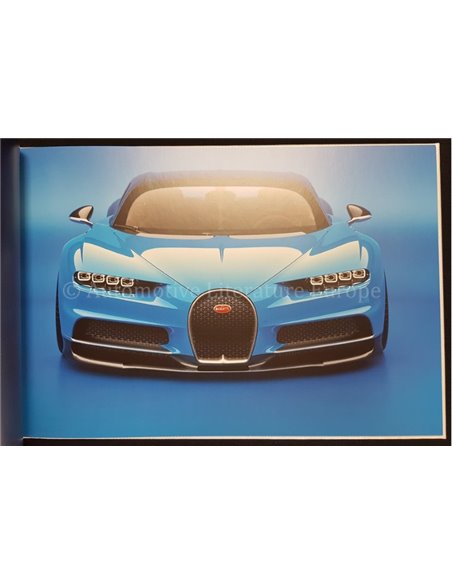2017 BUGATTI CHIRON HARDCOVER BROCHURE ENGELS