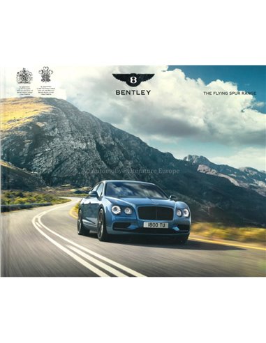 2017 BENTLEY FLYING SPUR HARDCOVER BROCHURE GERMAN