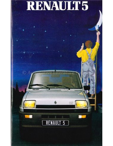 1981 RENAULT 5 BROCHURE NEDERLANDS