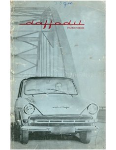 1963 DAF DAFFODIL OWNERS MANUAL DUTCH