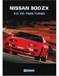1990 NISSAN 300 ZX BROCHURE NEDERLANDS