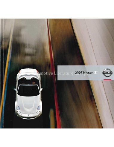 2007 NISSAN 350Z BROCHURE ENGELS (USA)