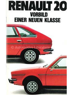 1979 RENAULT 20 BROCHURE GERMAN