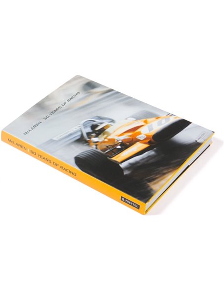 MCLAREN - 50 YEARS OF RACING LIMITED EDITION - BOOK
