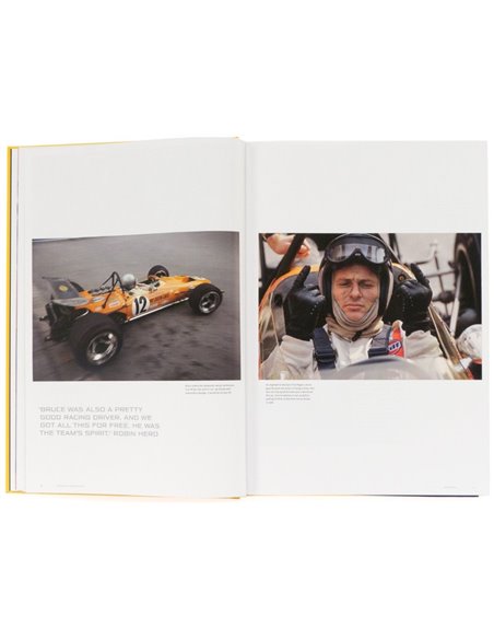 MCLAREN - 50 YEARS OF RACING LIMITED EDITION - BOEK