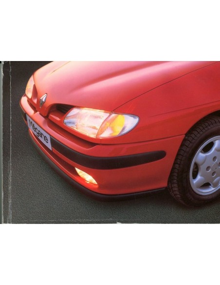 1996 RENAULT MEGANE INSTRUCTIEBOEKJE DUITS