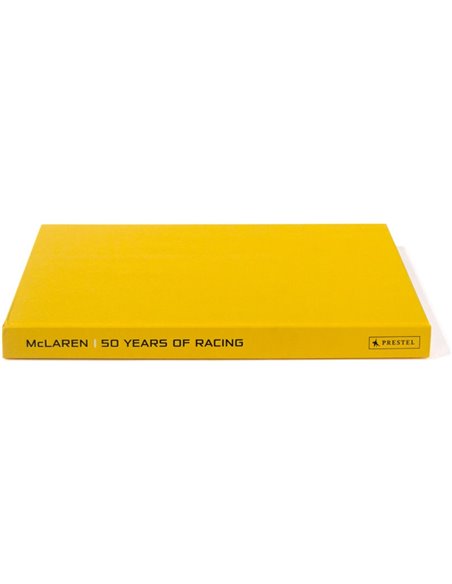 MCLAREN - 50 YEARS OF RACING LIMITED EDITION - BOOK