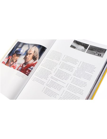 MCLAREN - 50 YEARS OF RACING LIMITED EDITION - BOOK