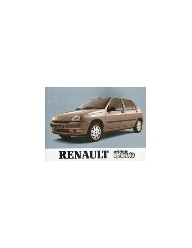 1991 RENAULT CLIO INSTRUCTIEBOEKJE NEDERLANDS