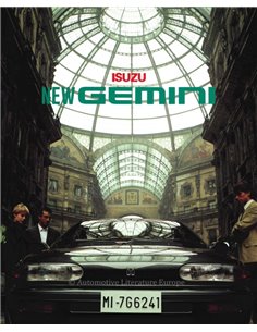 1990 ISUZU GEMINI BROCHURE JAPANS