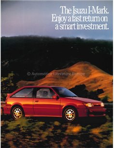 1979 ISUZU I-MARK BROCHURE ENGLISH