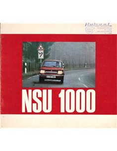 1968 NSU 1000 BROCHURE DUTCH