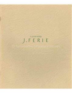 1993 NISSAN LEOPARD J.FERIE BROCHURE JAPANESE