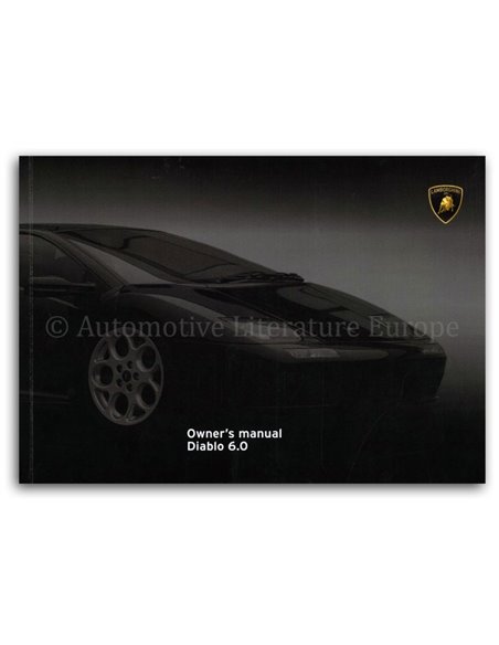 2000 LAMBORGHINI DIABLO 6.0 BORDMAPE