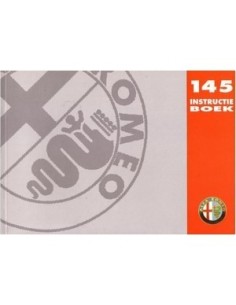 1997 ALFA ROMEO 145 INSTRUCTIEBOEKJE NEDERLANDS