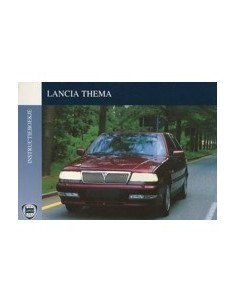 1992 LANCIA THEMA INSTRUCTIEBOEKJE NEDERLANDS
