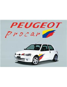 1999 PEUGEOT 106 PROCAR PROSPEKT NIEDERLANDISCH
