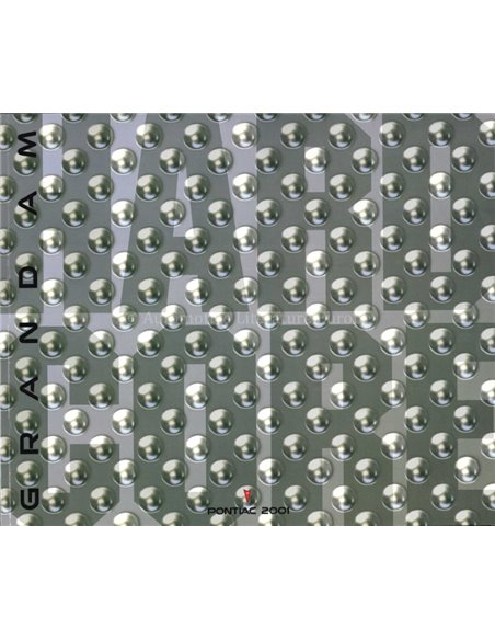 2001 PONTIAC GRANDAM BROCHURE ENGELS