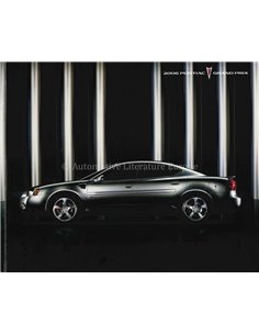 2006 PONTIAC GRAND PRIX PROSPEKT ENGLISCH