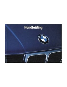 1989 BMW 5 SERIE INSTRUCTIEBOEKJE NEDERLANDS