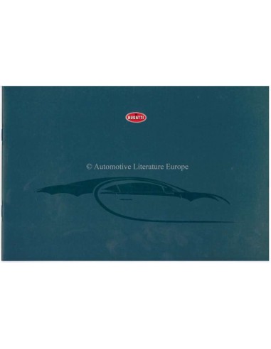 2019 BUGATTI CHIRON BROCHURE ENGLISH