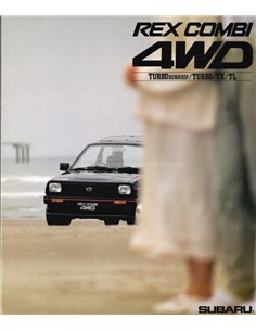 1985 SUBARU REX BROCHURE JAPANS