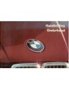 1985 BMW 3 SERIE INSTRUCTIEBOEKJE NEDERLANDS
