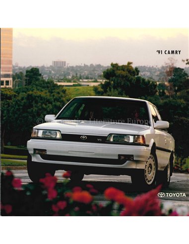 1991 TOYOTA CAMRY BROCHURE ENGLISH (US)