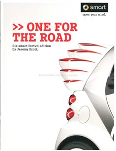 2013 SMART FORTWO JEREMY SCOTT EDITION BROCHURE GERMAN