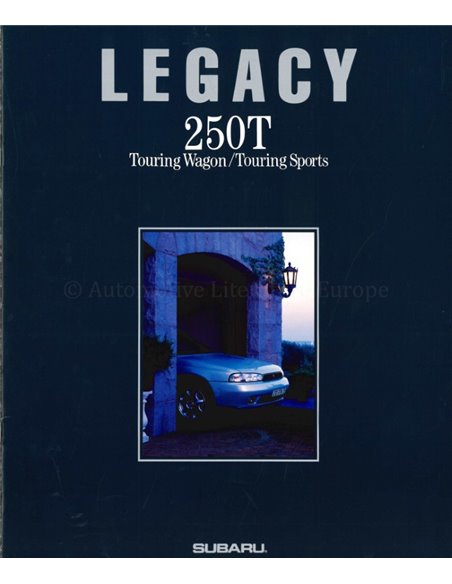 1994 SUBARU LEGACY 250T BROCHURE JAPANESE
