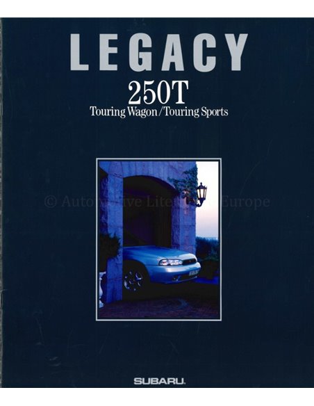 1994 SUBARU LEGACY BROCHURE JAPANESE