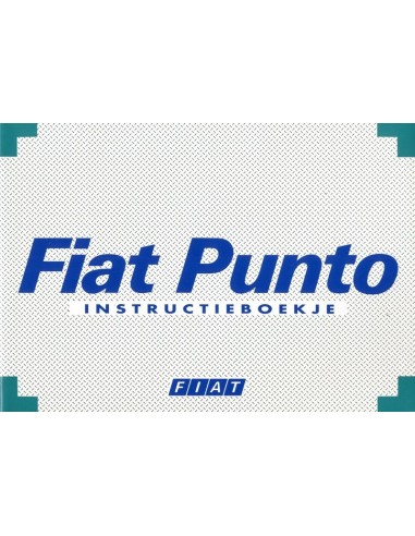 1995 FIAT PUNTO INSTRUCTIEBOEKJE NEDERLANDS