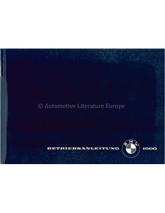 1962 BMW 1500 OWNERS MANUAL HANDBOOK GERMAN
