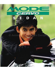 1991 SUZUKI MODE CERVO BROCHURE JAPANS