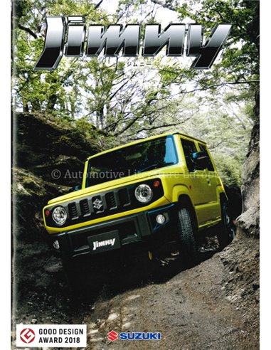 2018 SUZUKI JIMNY BROCHURE JAPANS