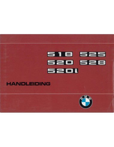 1976 BMW 5 SERIE INSTRUCTIEBOEKJE NEDERLANDS