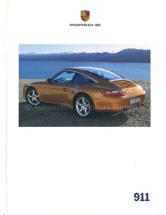 2007 PORSCHE 911 CARRERA & TARGA HARDCOVER BROCHURE ENGELS